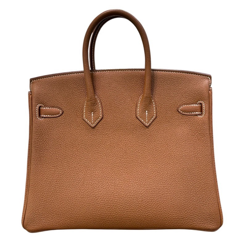 エルメス HERMES バーキン25 B刻印 ゴールド トゴ トゴ、GD色金具 ユニセックス ハンドバッグ