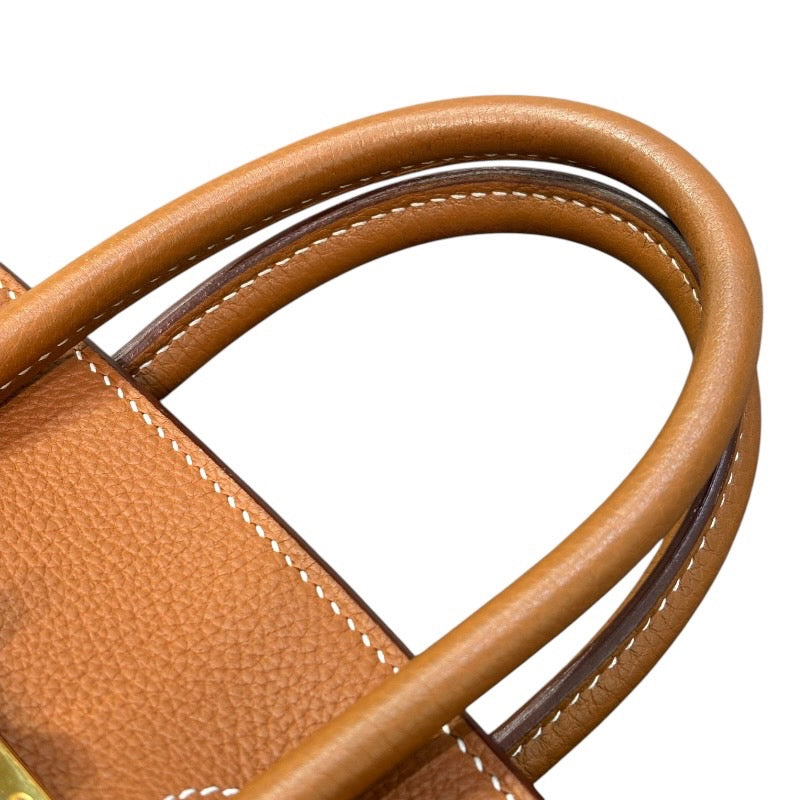 エルメス HERMES バーキン25 B刻印 ゴールド トゴ トゴ、GD色金具 ユニセックス ハンドバッグ