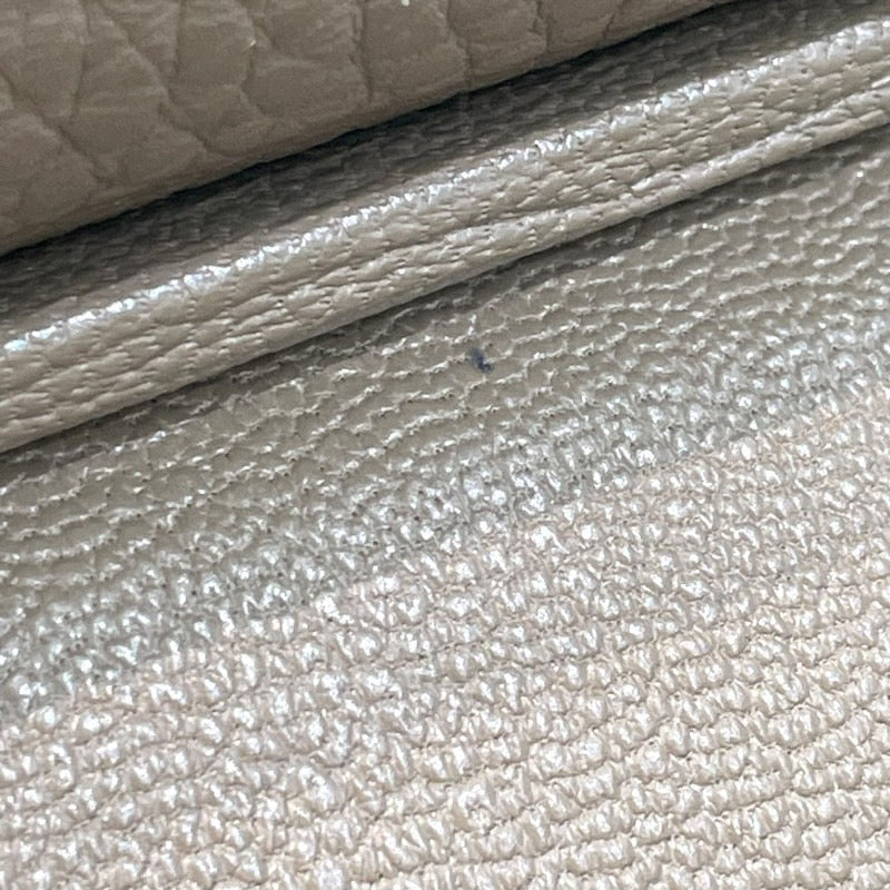 エルメス HERMES ジプシエール37 □O刻印 エトゥープ×シルバー金具 トリヨンクレマンス レディース ショルダーバッグ