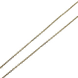 ミキモト MIKIMOTO リボンクロス ネックレス K18YG ジュエリー