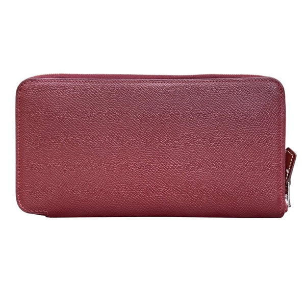 エルメス HERMES アザップロングシルクイン C刻印 ルージュアッシュ エプソン レディース 長財布
