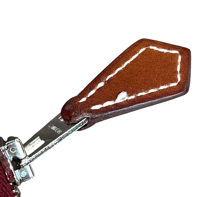 エルメス HERMES アザップロングシルクイン C刻印 ルージュアッシュ エプソン レディース 長財布