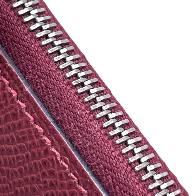 エルメス HERMES アザップロングシルクイン C刻印 ルージュアッシュ エプソン レディース 長財布