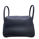 エルメス HERMES リンディ26 W刻印 ブラック×ゴールド金具 トリヨンクレマンス レディース ショルダーバッグ