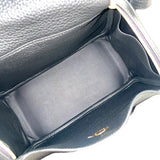 エルメス HERMES リンディ26 W刻印 ブラック×ゴールド金具 トリヨンクレマンス レディース ショルダーバッグ