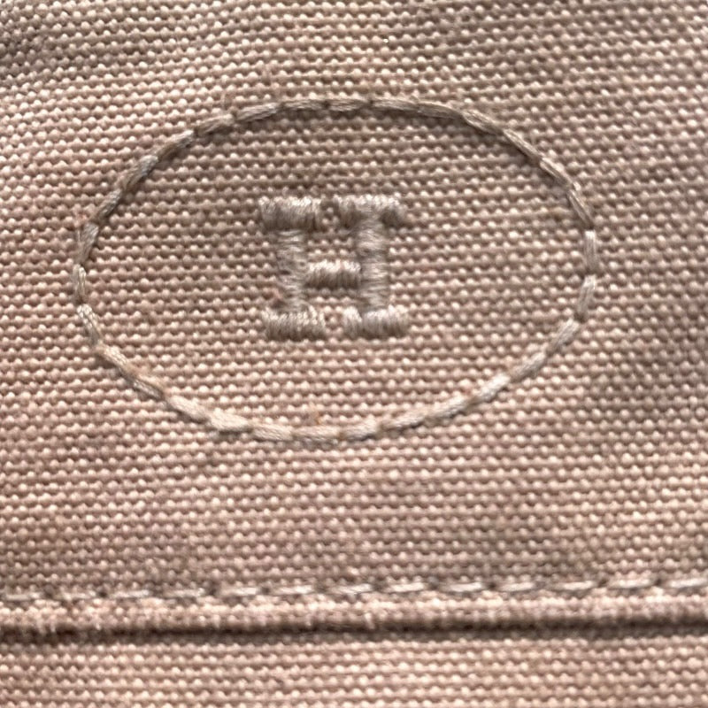 エルメス HERMES ボリードポーチPM ベージュ トワル レディース ポーチ
