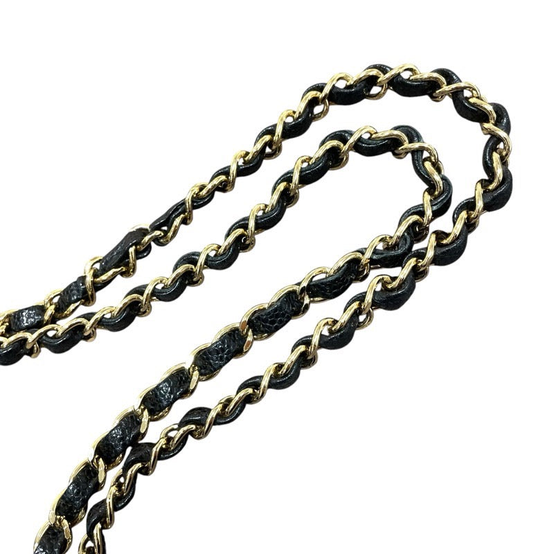 シャネル CHANEL マトラッセ25 A01112 ブラック　GD金具 キャビアスキン レディース ショルダーバッグ