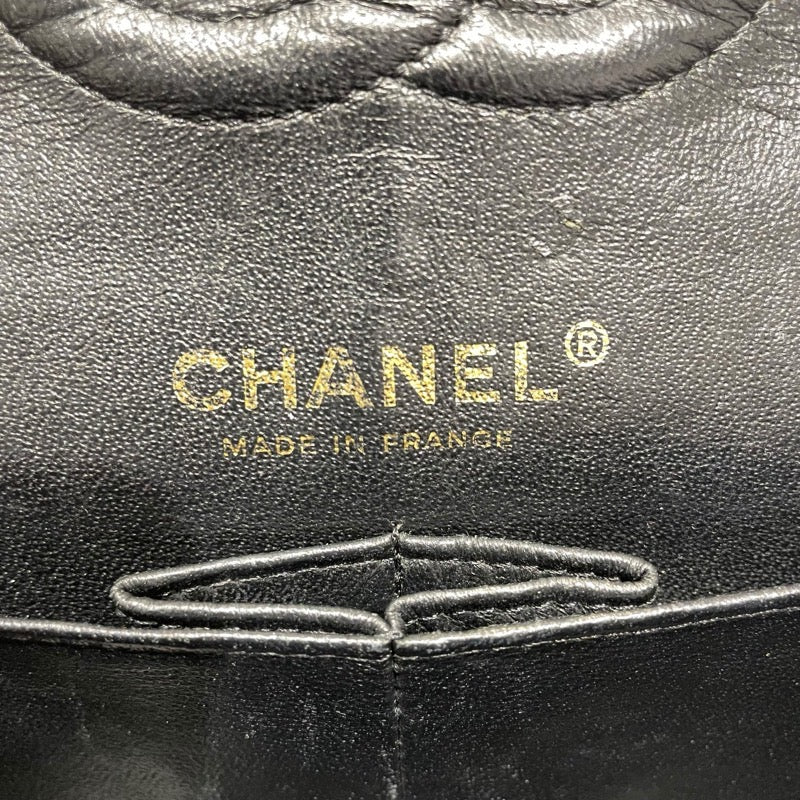 シャネル CHANEL マトラッセ25 A01112 ブラック　GD金具 キャビアスキン レディース ショルダーバッグ