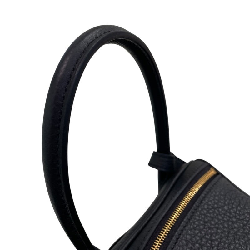 エルメス HERMES リンディ26 W刻印 ブラック×ゴールド金具 トリヨンクレマンス レディース ショルダーバッグ