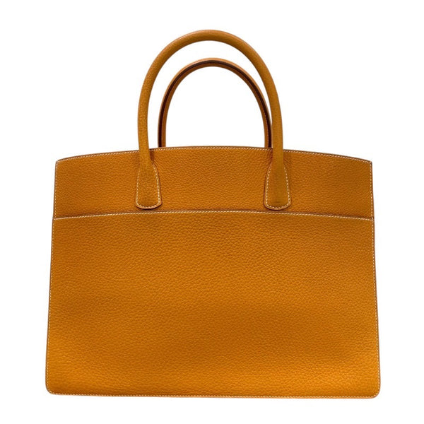 エルメス HERMES ホワイトバスGM □E刻印 ナチュラルサブレ フィヨルド レディース トートバッグ