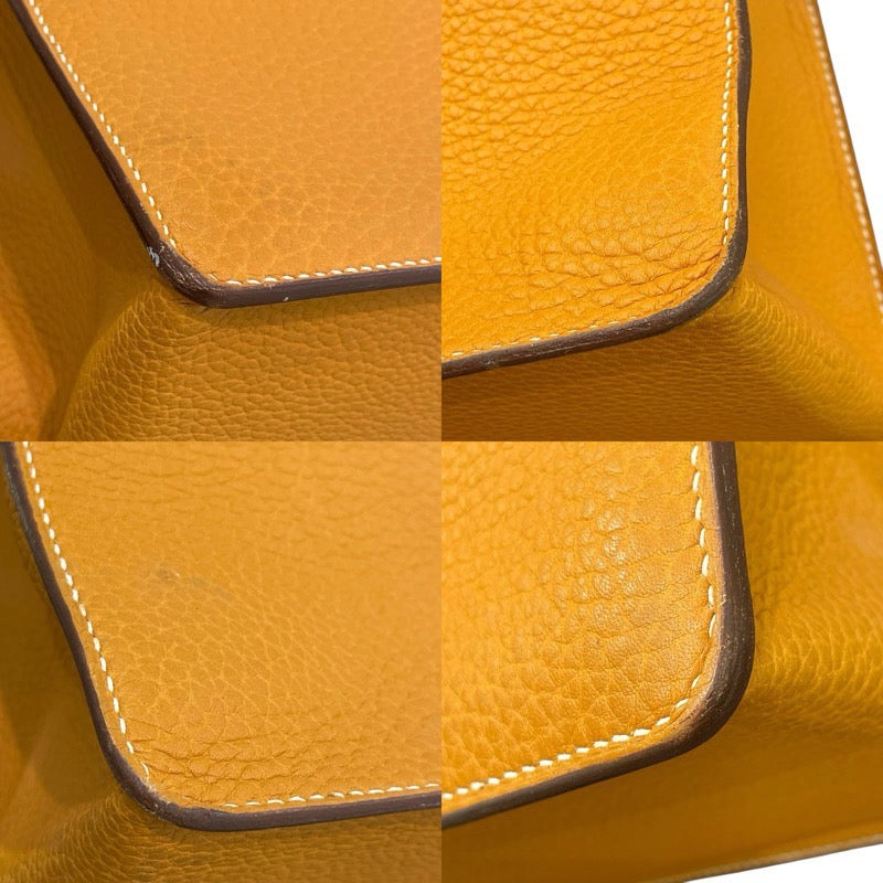 エルメス HERMES ホワイトバスGM □E刻印 ナチュラルサブレ フィヨルド レディース トートバッグ