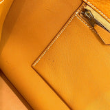 エルメス HERMES ホワイトバスGM □E刻印 ナチュラルサブレ フィヨルド レディース トートバッグ