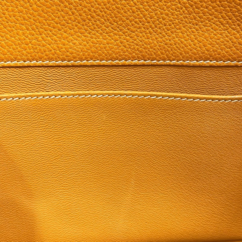 エルメス HERMES ホワイトバスGM □E刻印 ナチュラルサブレ フィヨルド レディース トートバッグ