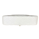 シャネル CHANEL マトラッセ25 A01112 ホワイト　GD金具 カーフ レディース ショルダーバッグ
