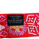 エルメス HERMES ツイリー KELLY EN PERLES レッド シルク ユニセックス スカーフ