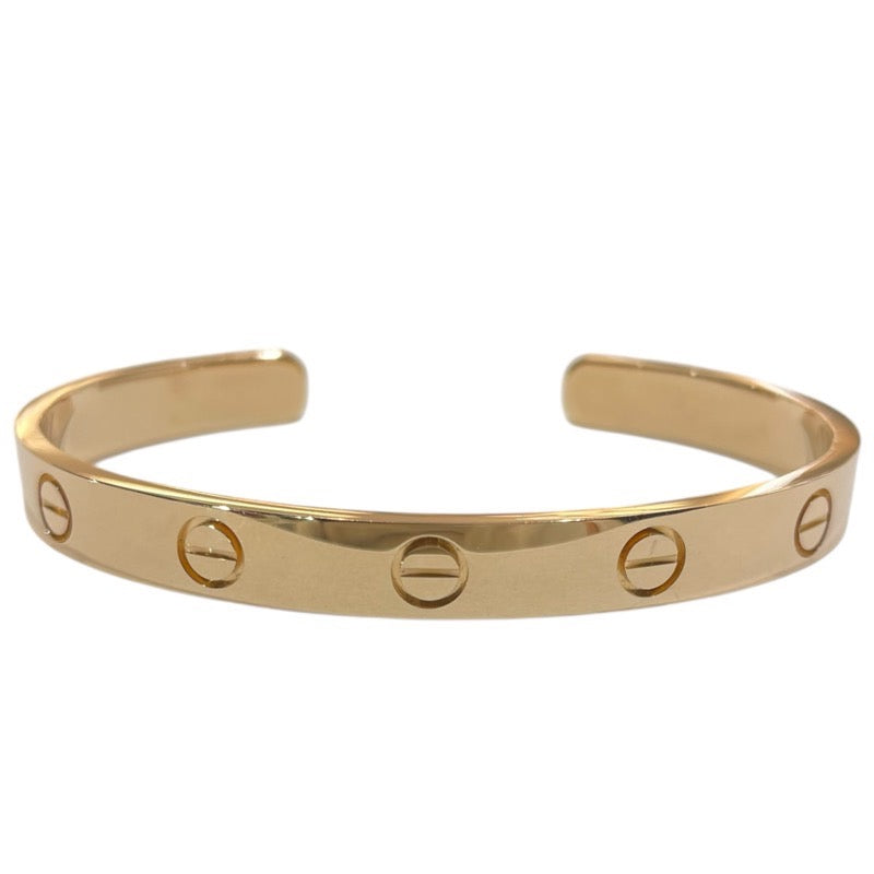 カルティエ Cartier オープンラブバングル K18PG ジュエリー