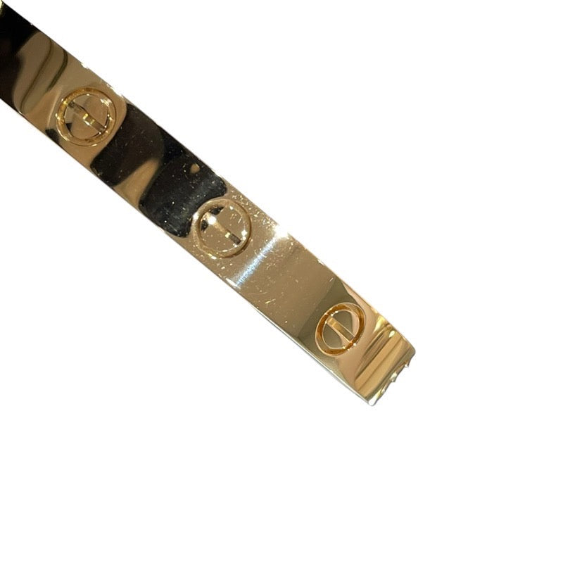 カルティエ Cartier オープンラブバングル K18PG ジュエリー