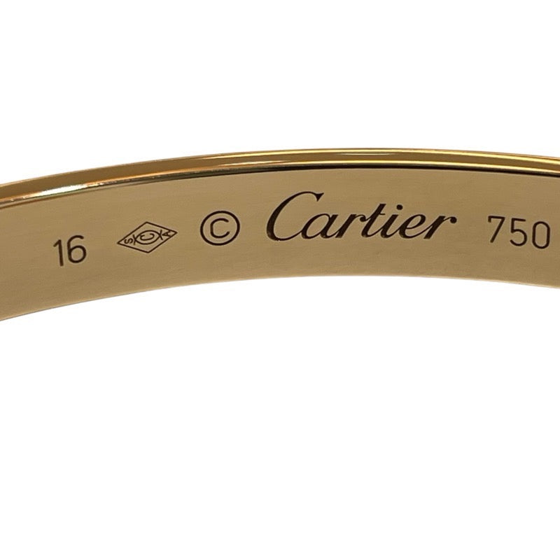 カルティエ Cartier オープンラブバングル K18PG ジュエリー