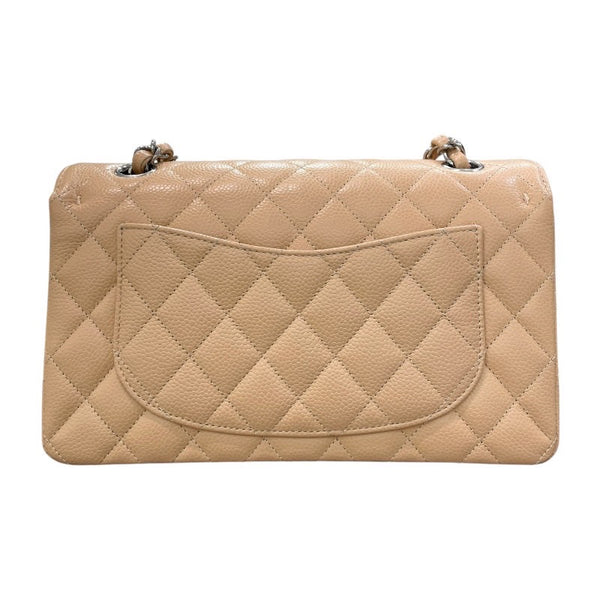 シャネル CHANEL マトラッセ23 A0113 ベージュ/シルバー金具 キャビアスキン レディース ショルダーバッグ