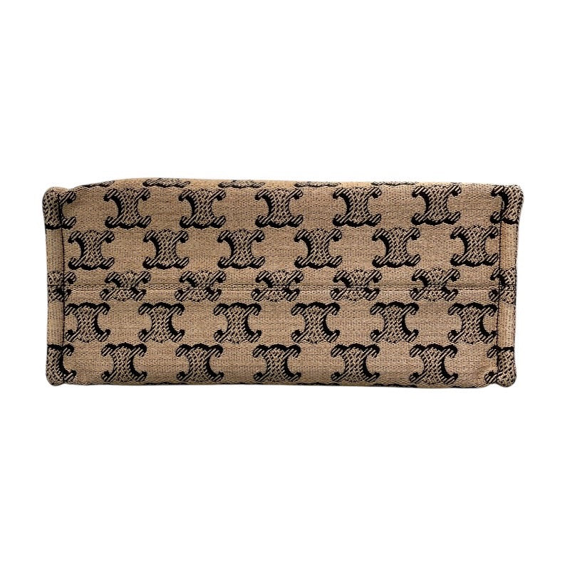 セリーヌ CELINE ラージ カバタイス 196762 ベージュ ラフィア・トリオンフ レディース トートバッグ