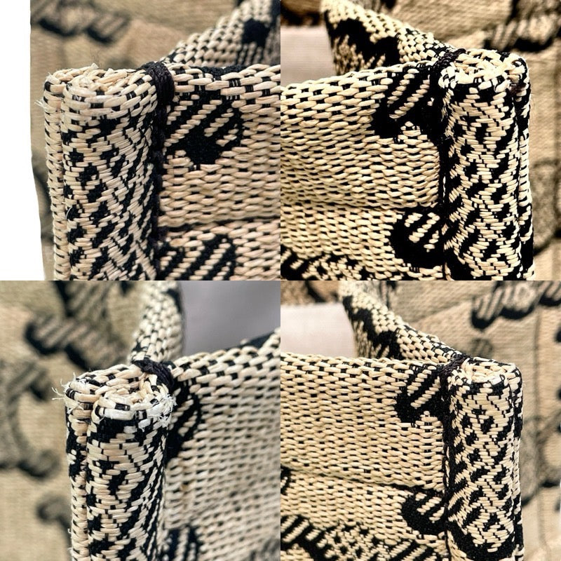 セリーヌ CELINE ラージ カバタイス 196762 ベージュ ラフィア・トリオンフ レディース トートバッグ