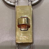 セリーヌ CELINE ミニセーズ 197983 ベージュ サテンドカーフ レディース ショルダーバッグ