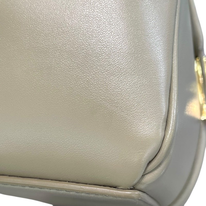 セリーヌ CELINE ミニセーズ 197983 ベージュ サテンドカーフ レディース ショルダーバッグ