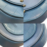 シャネル CHANEL ココカーブ フラップバッグ A93460 ブルー×ゴールド金具 カーフレザー レディース ショルダーバッグ