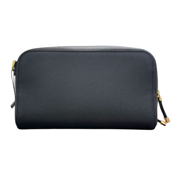 クリスチャン・ディオール Christian Dior カロ ダブルポーチ ショルダーバッグ S7431UBAE ブラック カーフ レディース ショルダーバッグ