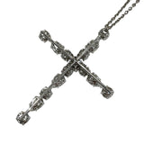 ハリーウィンストン HARRY WINSTON マドンナクロスダイヤネックレス Pt950 ジュエリー