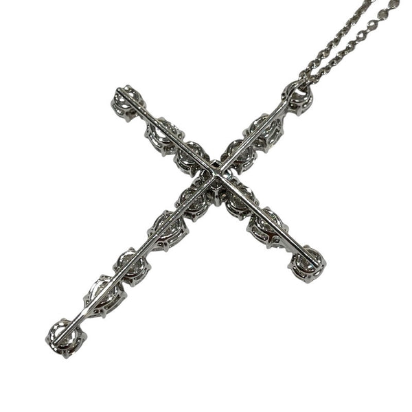 ハリーウィンストン HARRY WINSTON マドンナクロスダイヤネックレス Pt950 ジュエリー