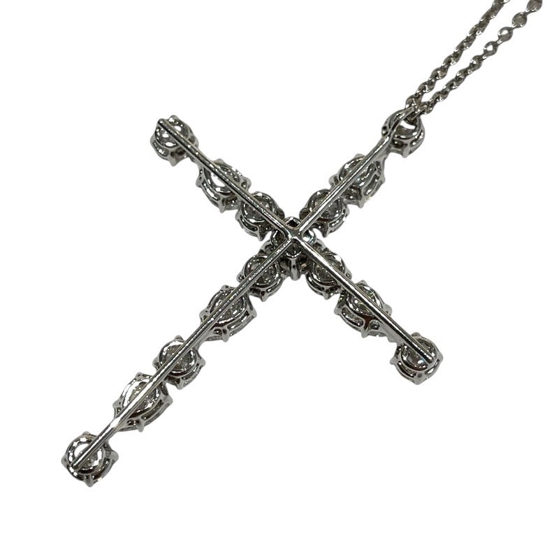 ハリーウィンストン HARRY WINSTON マドンナクロスダイヤネックレス Pt950 ジュエリー