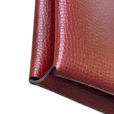 エルメス HERMES カルヴィ W刻 ルージュ マダム レディース カードケース