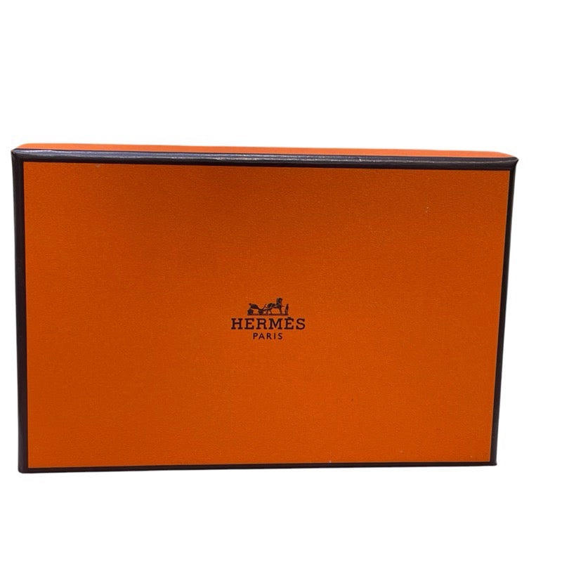エルメス HERMES カルヴィ W刻 ルージュ マダム レディース カードケース