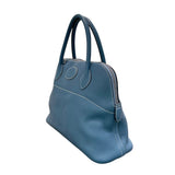 エルメス HERMES ボリード31 □O刻 ブルージーン×シルバー金具 トリヨンクレマンス レディース ショルダーバッグ