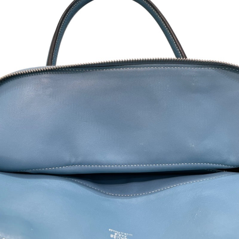 エルメス HERMES ボリード31 □O刻 ブルージーン×シルバー金具 トリヨンクレマンス レディース ショルダーバッグ