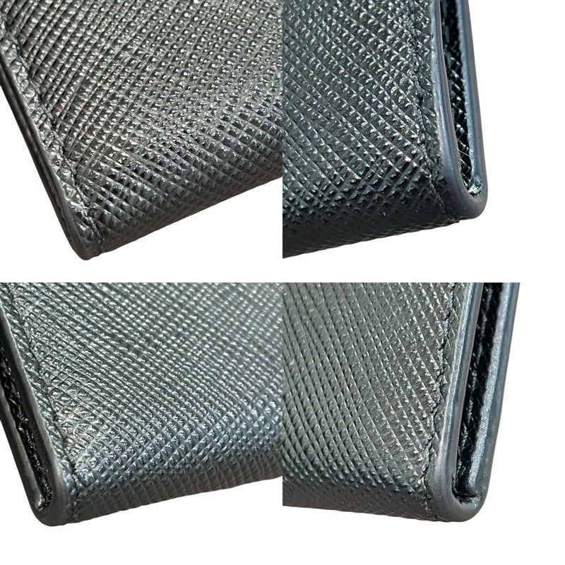 プラダ PRADA カードホルダー 2MC088 ブラック サフィアーノ レディース カードケース