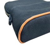 エルメス HERMES ボリードポーチ16 ブラック×シルバー金具 トワル レディース ポーチ