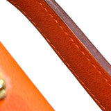 エルメス HERMES ポシェットケリー X刻印 オレンジ×ゴールド金具 スイフト レディース ハンドバッグ