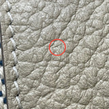 エルメス HERMES ガーデンパーティPM C刻印 アイボリー×ブルー系 トワル×ネゴンダ レディース トートバッグ