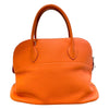 エルメス HERMES ボリード35 □H刻 オレンジ✕シルバー金具 トリヨンクレマンス レディース ハンドバッグ