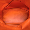 エルメス HERMES ボリード35 □H刻 オレンジ✕シルバー金具 トリヨンクレマンス レディース ハンドバッグ