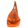エルメス HERMES ボリード35 □H刻 オレンジ✕シルバー金具 トリヨンクレマンス レディース ハンドバッグ