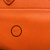 エルメス HERMES ボリード35 □H刻 オレンジ✕シルバー金具 トリヨンクレマンス レディース ハンドバッグ