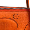 エルメス HERMES ボリード35 □H刻 オレンジ✕シルバー金具 トリヨンクレマンス レディース ハンドバッグ