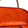 エルメス HERMES ボリード35 □H刻 オレンジ✕シルバー金具 トリヨンクレマンス レディース ハンドバッグ