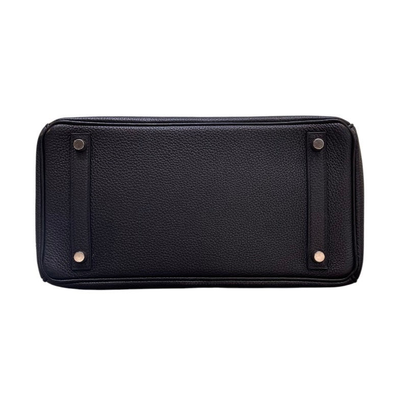 エルメス HERMES バーキン30 □H刻印 ブラック/SV金具 トゴ