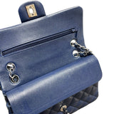 シャネル CHANEL マトラッセ23 A01113 ブルー　SV金具 キャビアスキン レディース ショルダーバッグ