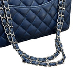シャネル CHANEL マトラッセ23 A01113 ブルー　SV金具 キャビアスキン レディース ショルダーバッグ