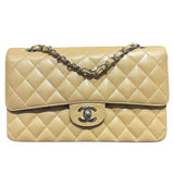 シャネル CHANEL マトラッセ25 A01112 ベージュ　SV金具 キャビア レディース ショルダーバッグ